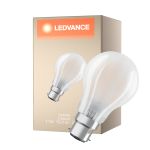 Ledvance Classic LED B22d Birne Fadenlampe Matt 11W 1521lm - 927 Extra Warmweiß | Höchste Farbwiedergabe - Dimmbar - Ersatz Für 100W - Verbraucherpackung