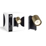 D'Lite Wandleuchte Prisma Metall Gold | IP20 - Geeignet für 1x GU10