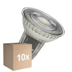 Mehrfachpackung 10x Ledvance LED-Spot GU10 PAR16 6.1W 575lm 36D - 930 Warmweiß | Höchste Farbwiedergabe - Dimmbar - Ersatz Für 80W