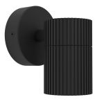 Eglo Wandleuchte Tomelloso Außenbeleuchtung Aluminium Schwarz | Geeignet für GU10