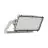 Ledvance LED-Scheinwerfer Max Radial 10 Aluminium Grau 600W 86000lm 10D - 730 Warmweiß | IP66 - Symmetrisch