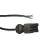Noxion GST - Kompatibel Versorgungskabel Schwarz - Männlich + Offene Enden - 0,3m - 3 pole 0,75mm2