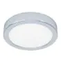Eglo Deckenleuchte Badezimmerbeleuchtung Fueva 6 Stahl Chrom 7.5W 1000lm - 827-840-865 CCT