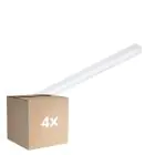 Mehrfachpackung 4x Philips LED Deckenleuchte CoreLine Weiß 25W/37W 3500lm/5200lm - 830-840 CCT| 150cm - Ersatz Für 2x58W