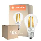 Mehrfachpackung 10x Ledvance Classic LED E27 Birne Fadenlampe Klar 11W 1521lm - 840 Kaltweiß| Ersatz Für 100W